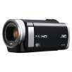 JVC HD Flash Memory Digital Camcorder (GZEX250BUS) with 40x Optical Zoom, 16GB Internal Storage - Black
