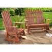 Single Adirondack Glider Chair