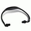 USB Sport MP3 Player Stereo Headphones w/Built-in MP3 to Work Out Tangle Free
