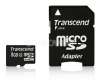 Transcend 8 GB Class 4 microSDHC Memory Card w/adapter
