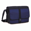 Targus BlackTop Messenger Case for 15.4-inch Notebooks, Black/Blue
