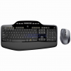 Logitech MK710 RF Wireless Ergonomic Desktop Mouse and Keyboard Combo (Refurbished)