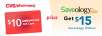$1 for $10 CVS Gift Card & 48-Hour Trial Membership to Saveology Elite w/ Auto Renewal