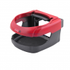 Car Auto Plastic Cup Holder, Red and Black