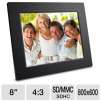 Viewsonic VFD823-50 Digital Photo Frame - 8-inches, 4:3 Ratio, Slideshows