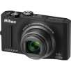 Nikon Coolpix S8100 12.1 Megapixel Digital Camera - Black - Refurbished
