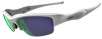 Oakley Flak Jacket Matte White/jade Iridium Sunglasses - 26-221