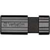 Verbatim Pinstripe 49064 USB Flash Drive - 32GB, USB 2.0, Plug & Play, Black
