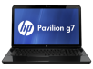 HP Pavilion g7-2124nr Notebook PC: 17.3", Core i5-3210M 2.5GHz, 6GB RAM, 640GB HDD, Windows 7 Premium