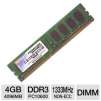 Patriot PSD34G13332 Signature 4GB PC10600 DDR3 Desktop Memory Upgrade - 1333MHz, 1x4096MB, CL9, Non-ECC, Unbuffered