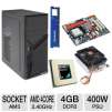 ECS A780LM-M2 AMD 760G Socket AM3 Motherboard + AMD Athlon II X4 610e 2.40GHz Quad-Core OEM CPU + More
