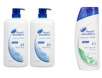 Soap: Head & Shoulders Classic Clean Dandruff Shampoo-33.9 oz. 2pk + Head & Shoulders Itchy Scalp Care 23.0oz for $13.95