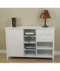 White Storage Sofa Table