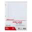 Office Depot Brand Notebook Filler Paper, Wide-Ruled, 8" x 10 1/2", 3-Hole Punched, Pack Of 150 Sheets