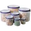 7 Piece Plastic Storage Container Set