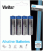 VIVITAR 4 AA Alkaline Batteries