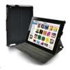 AMZER Shell Portfolio Case for iPad 2 & New iPad (Black Carbon Fiber Texture)