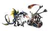 Lego Viking Double Catapult versus the Armored Ofnir Dragon