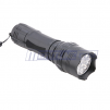 GL-7614 High-Strength T6061 Aeronautic Aluminum Alloy 14 LED Flashlight (Black), Tail Push Button Switch
