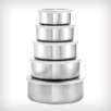 $5 for the 5-PC Stainless Steel Food Storage Set ($59.99 Value)