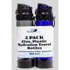 2 Pack Hydration Travel Bottles, 27oz