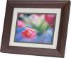 HP DF730A4 7in LCD Digital Photo Frame - Brown