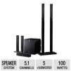 Sony SAVS310 5.1 Speaker Package - 28Hz-70kHz, 2 Way 3 Drivers Speaker System