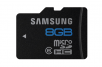 Samsung 8GB Water & Shock Proof Class 6 MicroSDHC Memory Card With Jewel Case