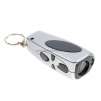Mini LCD Projection Keychain Clock with Powerful LED Flashlight