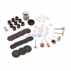 105 pc Rotary Polishing Tool Kit for Crafting and Hobby (Fits Dremel Proxxon Hobbyist Tools)