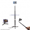 Fotopro Self Shot kit, MS-5 Camera Tripod with Cameras/ Smartphones Holder, Max. Height/Length 2 Feet