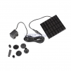 Solar Powered Panel Water Pump Pond Fountain Pool, Black