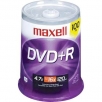 MAXELL DVD+R47 100-disc Spindle Pack