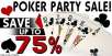 DeepDiscount.com Poker Party Sale - Save Up to 75% off Select Items + Free Shipping