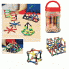 390-Piece Magnetic Construction Set With Bonus Storage Case