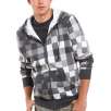 HoodieBuddie Pixel Check Jacket