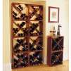 24-Bottle Wine Cube, Black