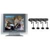 Clover TFT1904Q 19 Inch TFT LCD 4-Channel Quad-Observation System with 4 Cameras