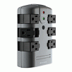 Belkin Wallmount Surge Protector, 6 Rotating Outlets, 1080 Joules, Gray