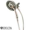 Delta In2ition Chrome 2-in-1 Showerhead and Handshower
