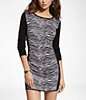 Express Extra 50% off Already-Reduced Clearance: Zebra Print Sweater Dress for $24.99, More