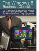 The Windows 8 Business Checklist: 25 Things Companies Need To Know Before They Upgrade eBook for Free