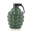 Coffee Mug with LED Light Grenade Shaped (300ml), Color: Army Green