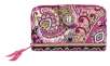 Vera Bradley Select Wallet Sale: Turn Lock Wallet in Very Berry Paisley for $24.99, More