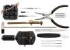 16-Piece Deluxe Watch Repair Tool Kit with Watchband Link Pin Remover, Spring Bar Remover, Hammer & More