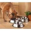 2 Cesar Millan Stainless Steel Pet Bowls: 4-Cup for $5.99, 8-Cup for $9.99