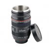 Stainless Steel Liner New Caniam Retractable Zoom EF 24-70mm 1:2.8L USM Lens Coffee Thermos Cup Mug