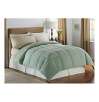 LivingQuarters Embossed Microfiber Down-Alternative Comforter