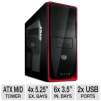 Cool Master Elite 310 Mid-Tower Case - Black/Red