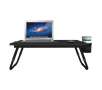 Atlantic Laptop Tray with adjustable legs, Black